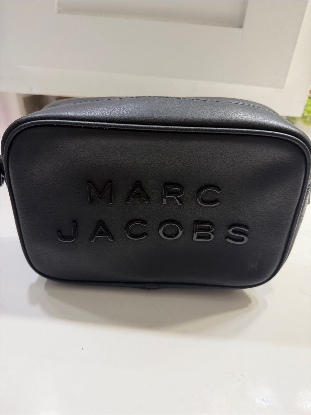 Marc Jacobs Black Leather Crossbody Bag